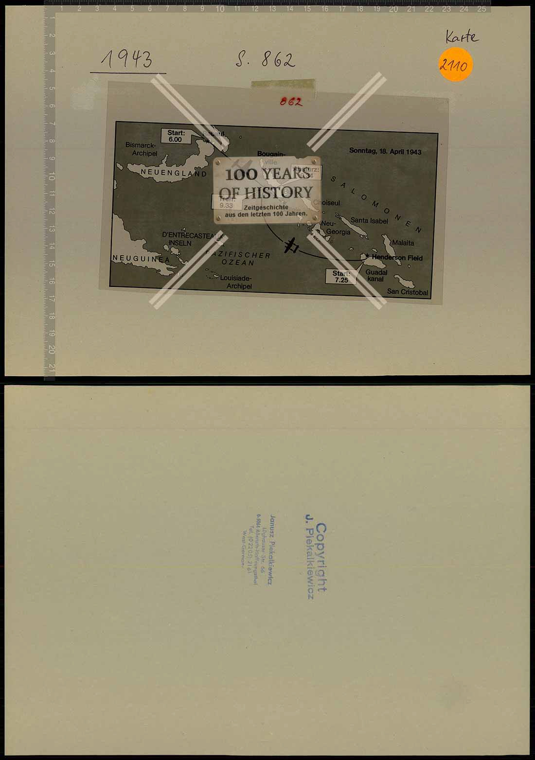 Truppenkarte Folie aus Archiv Janusz Piekakiewicz 1939 - 45 G2020-04-21-418