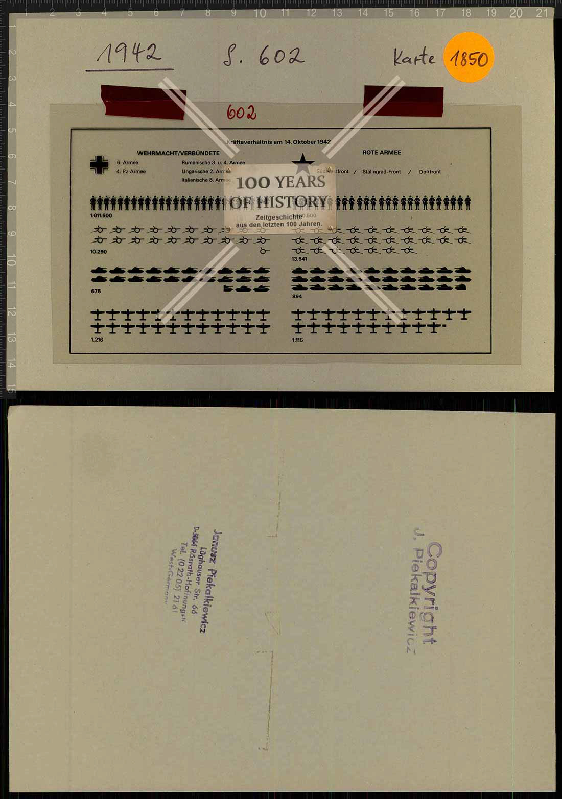 Truppenkarte Folie aus Archiv Janusz Piekakiewicz 1939 - 45 G2020-04-21-462