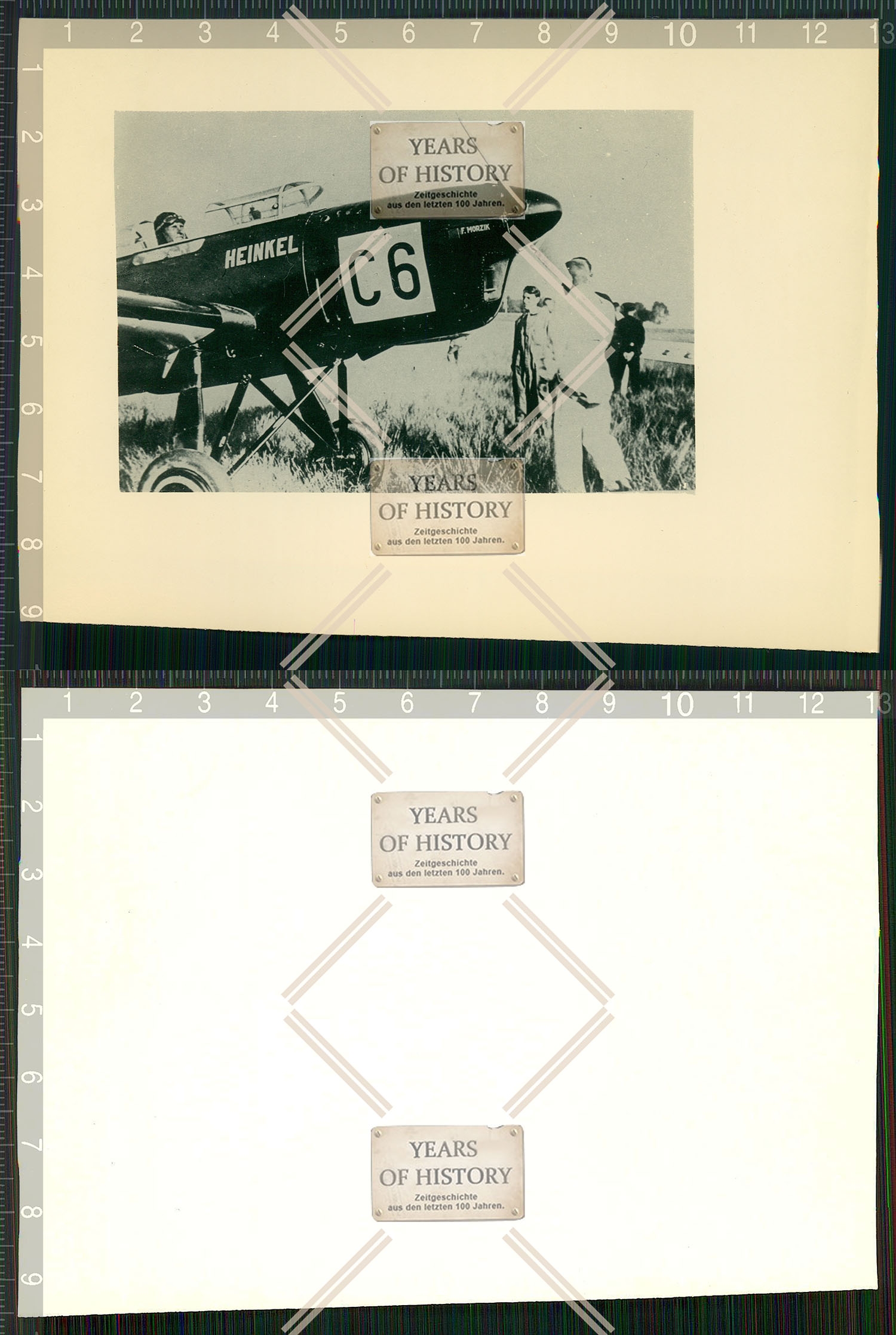 Foto kein Zeitgenössisches Original Flugzeug airplane aircraft Heinkel M2020-06-23-075