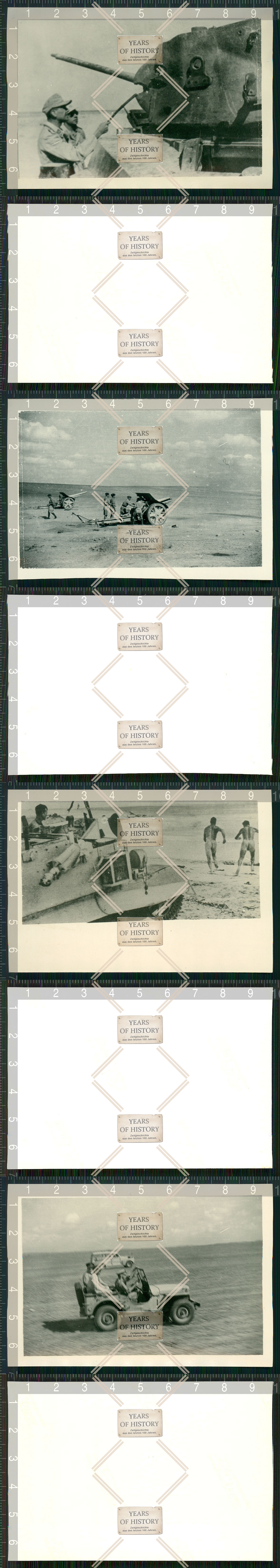 Foto kein Zeitgenössisches Original 4x Panzer Tank Afrika M2020-06-23-078