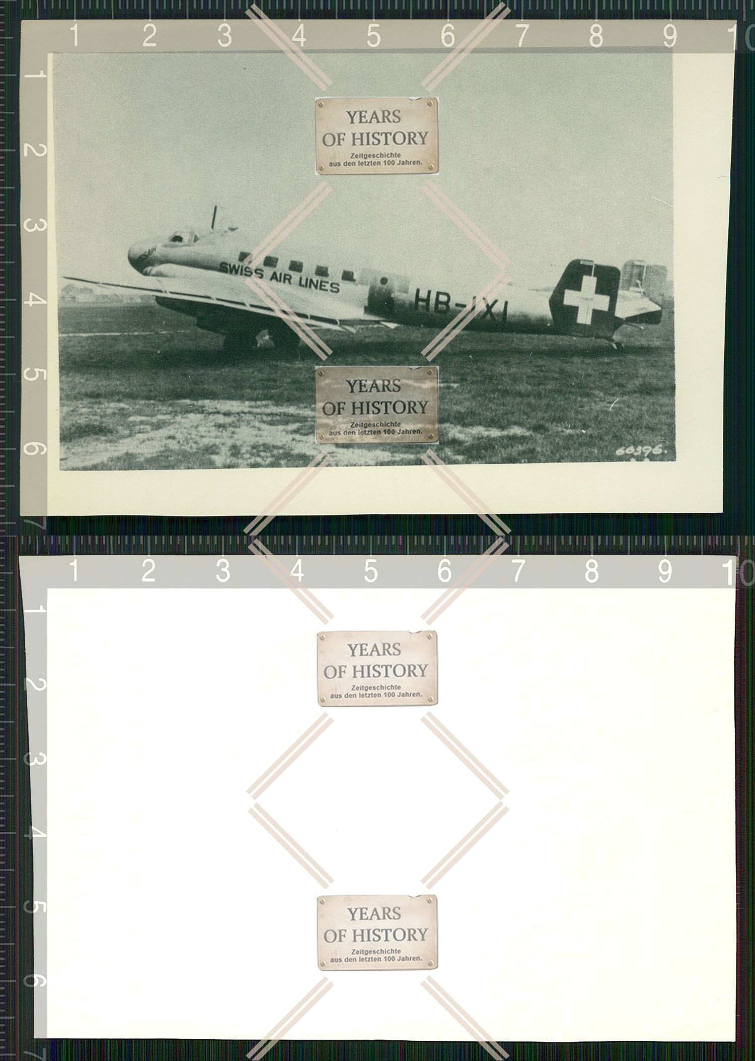 Foto kein Zeitgenössisches Original Flugzeug airplane aircraft Swiss Schweiz M2020-06-23-114