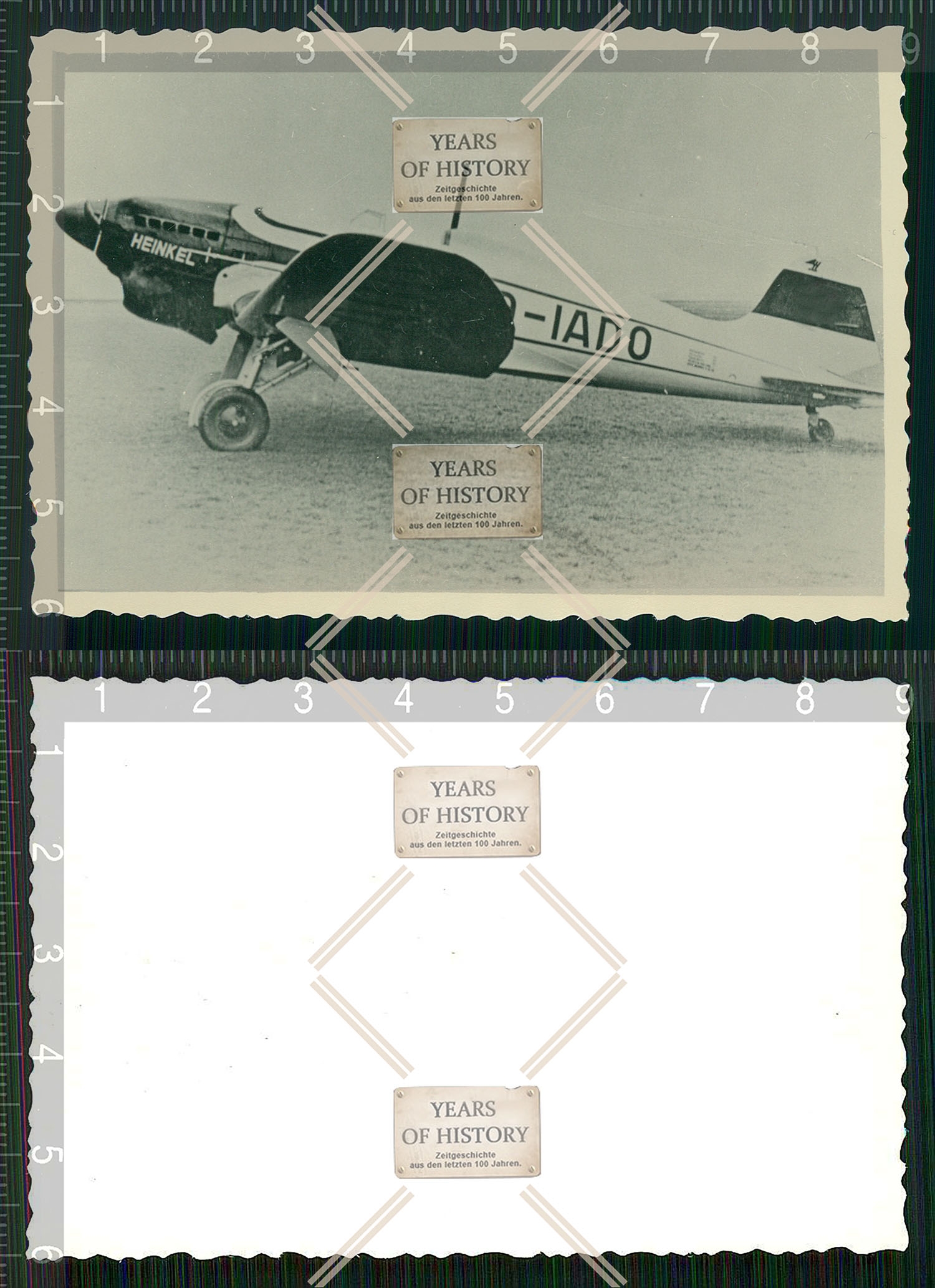 Foto kein Zeitgenössisches Original Flugzeug airplane aircraft Heinkel M2020-06-23-150