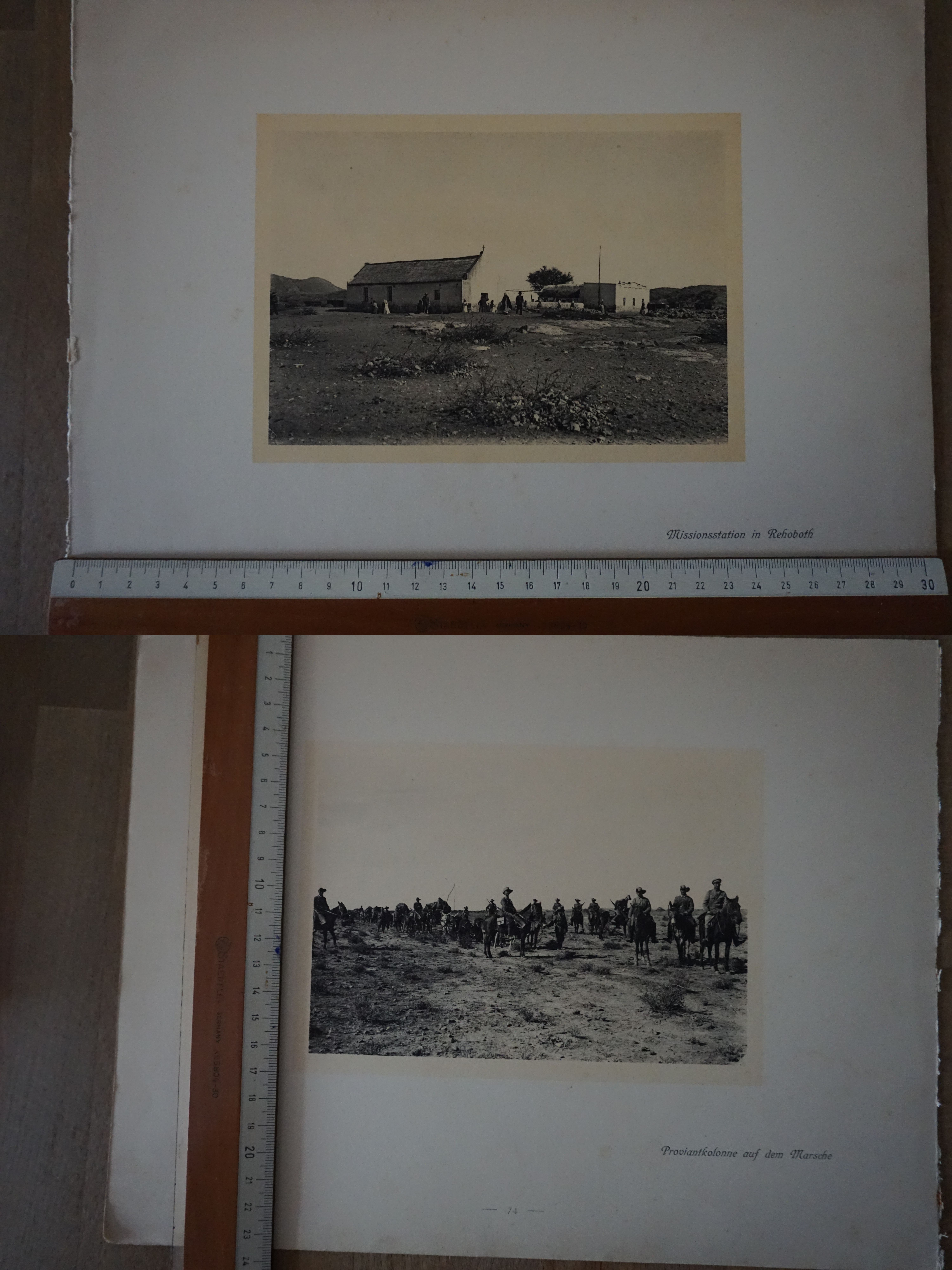 Orig. Druck Aufnahme Rehoboth Missionsstation Proviantkolone Windhuk G2020-10-20-037