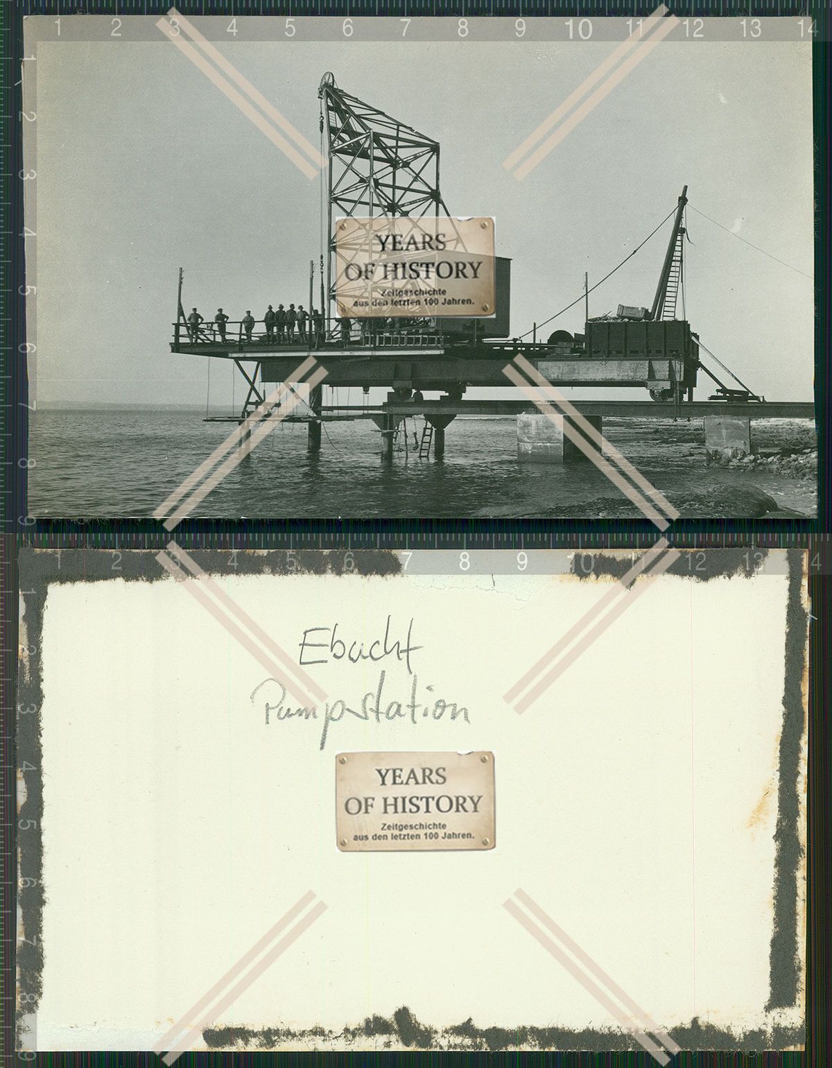 Orig. Foto Pumpstation Namibia Kolmanskop Lüderitz Diamanten Bergbaustadt 1929-30 Windhoek M2020-11-12-024