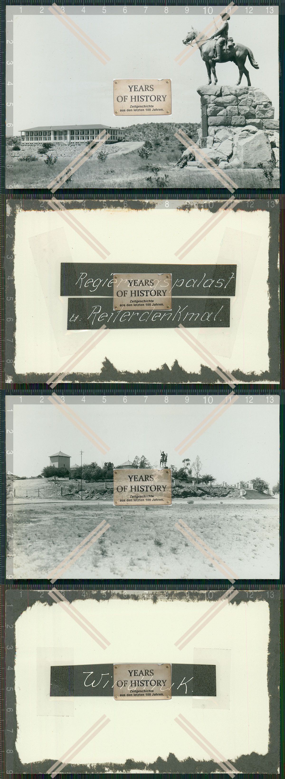 Orig. Foto Kriegerdenkmal Windhoek Namibia Kolmanskop Lüderitz Diamanten Bergbaustadt 1929-30 M2020-11-12-064