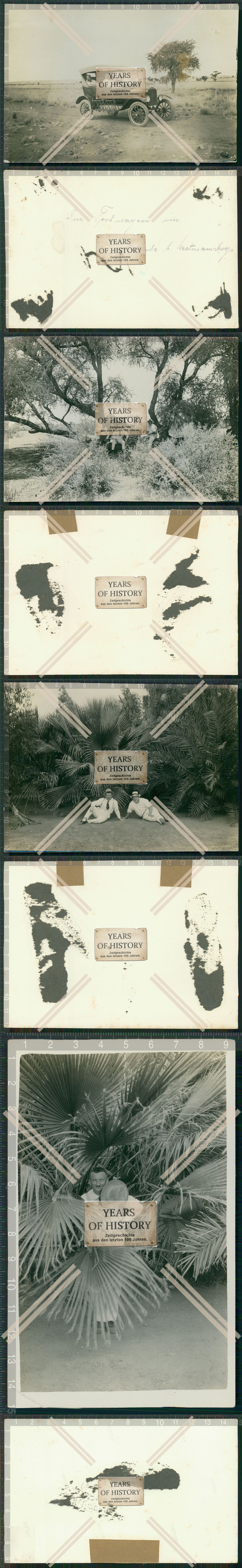 Orig. Foto Fahrzeug Namibia Kolmanskop Lüderitz Diamanten Bergbaustadt 1929-30 Windhoek G2020-11-12-099